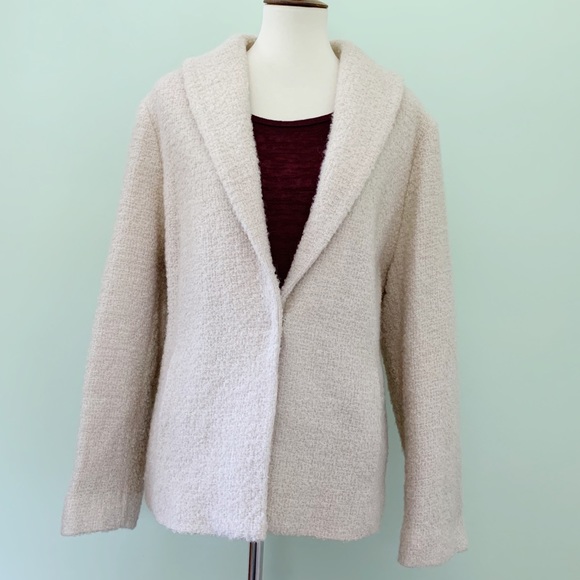 eileen fisher boucle jacket